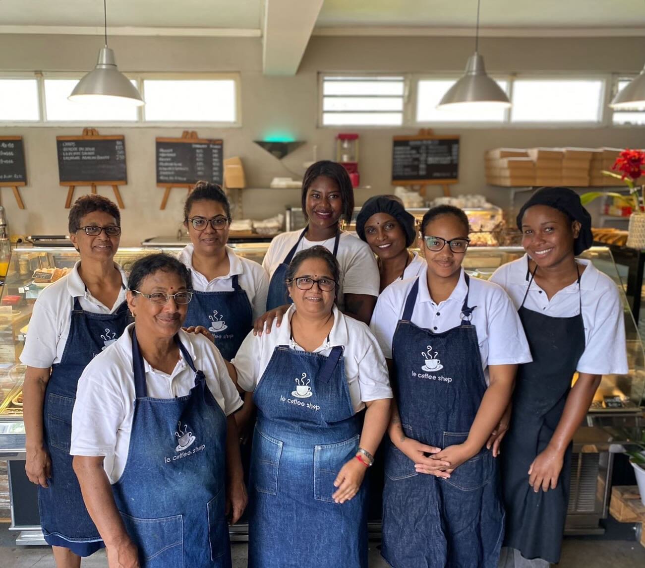 The Le Coffee Shop team